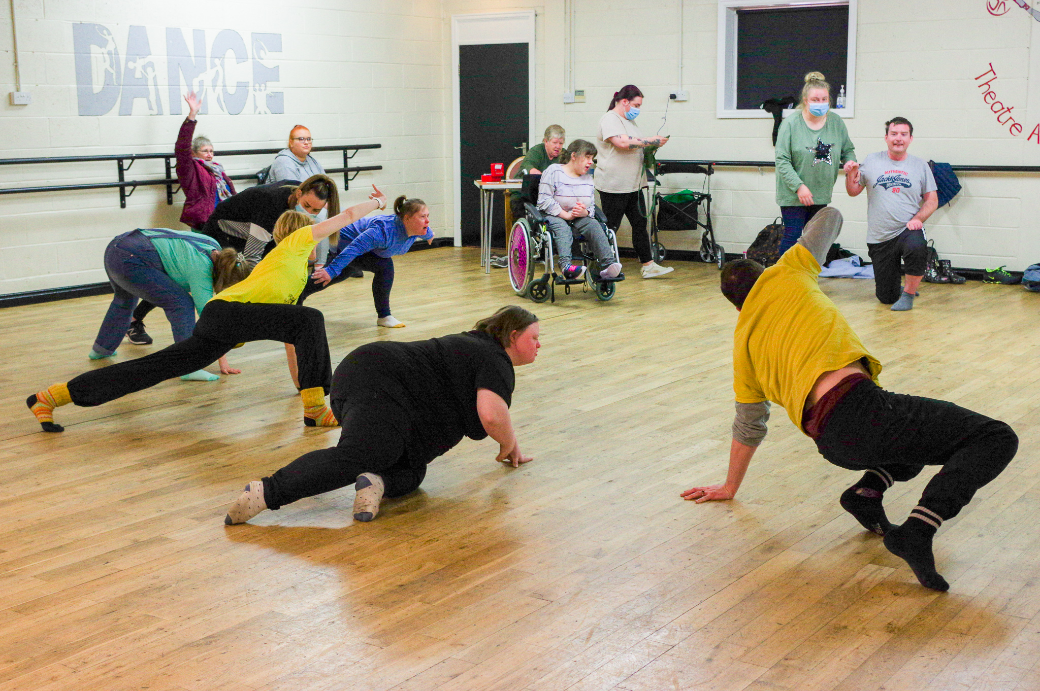 Fleetwood Fusion intergenerational dance performance